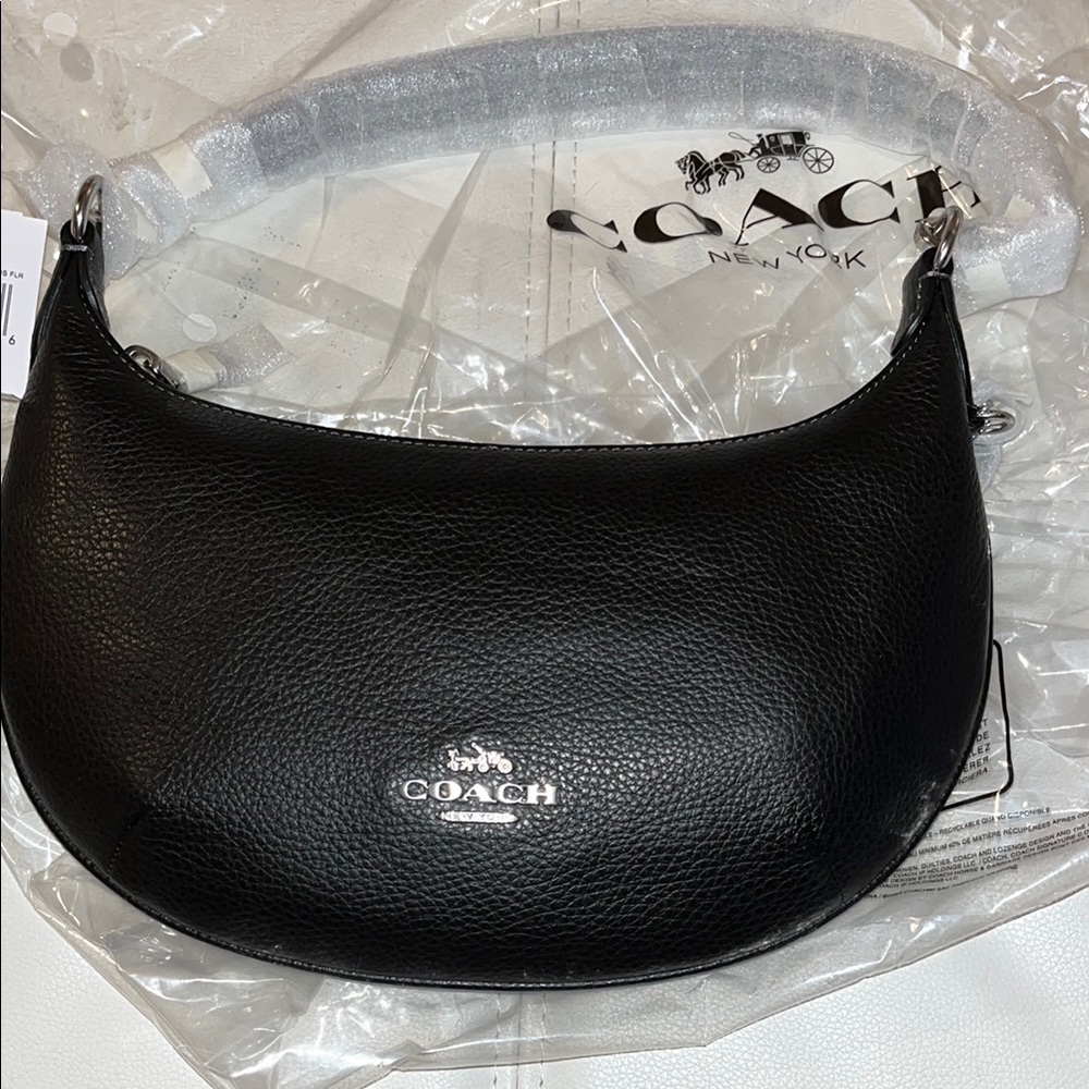 Coach Black Shoulder Bag